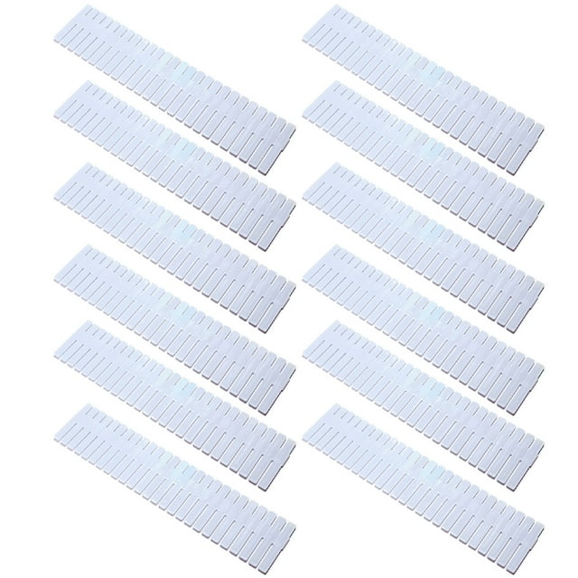Coofit Drawer Organizers Divider Adjustable: 12PCS Drawer Separator Underwear Organizer