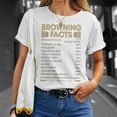 thumbnail image 4 of Browning Name Gift Browning Facts Unisex Jersey Crewneck Tshirt, 4 of 6