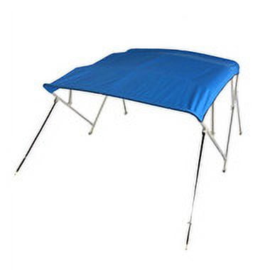 Gen3 Marine 4 Bow Pontoon Bimini Top 56” x 8’ x 97-103” - Black