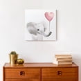 thumbnail image 4 of Creative Products Baby Elephant With Balloon 12x12 Canvas Wall Art, 4 of 5