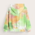 thumbnail image 4 of Mercatoo Cute Hoodies for Girls Tie Dye Oversized Pullover Gradient Sweatshirts Long Sleeve Trendy Shirts Teen 𝐏reppy Clothes, 4 of 5