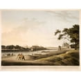 thumbnail image 2 of Daniells,Thomas and Wm 32x26 White Modern Wood Framed Museum Art Print Titled - Lucknow, 2 of 4