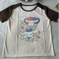 thumbnail image 3 of Sanrio Cinnamoroll Oversized T Shirt Summer New Gothic Y2k Top Kawaii Girl Mixed Color Hello Kitty Graphic T Shirt Women Clothes, 3 of 16