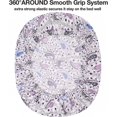 thumbnail image 5 of 6 Piece Purple Paisley Sheet Set Queen Size. Soft Printed Microfiber Sheets, 5 of 5