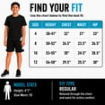 thumbnail image 7 of RBX Boys Athletic Outfit Short Set Performance Shirt and Basketball Shorts for Boys 2 Piece, 7 of 7