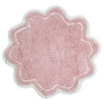 thumbnail image 6 of Home Weavers Allure Collection Bathroom Rug 100% Cotton Tufted Round Shape Bathroom Rug, Soft & Absorbent Bath Rugs, Non-Slip Bath Rug, Machine Wash Dry Bath Mats - 30" Round, Pink, 6 of 7