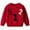 Red, variant on IVEYRTF Children's Knit Sweater Round Neck Fashion Casual Fall Winter Tops Soft Warm Long Sleeve Blouses for Boys and Girls 1-7 Years(Pink,7 Years)