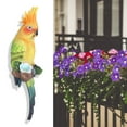 thumbnail image 1 of Adorno de pájaro de resina Jadeshay escultura de loro simulada Colorido 38 cm, 1 of 8