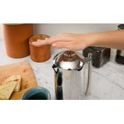 Frieling Double-Walled Stainless-Steel French Press Coffee Maker, Polished, 36 Ounces