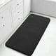 thumbnail image 1 of Alfombra de baño Yimobra, larga, 44 x 24 cm, espuma viscoelástica, color negro, 1 of 7