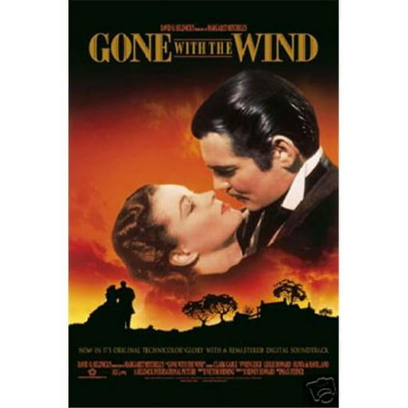 Hot Stuff Enterprise 4461-12x18-LM Gone with The Wind Poster