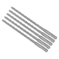 thumbnail image 1 of 5PCS Twist Drill Bit Set, 40cr Impact Drill Bit For Brick, Stone, Concrete, Carbide Tip Impact Bit, 1 of 8