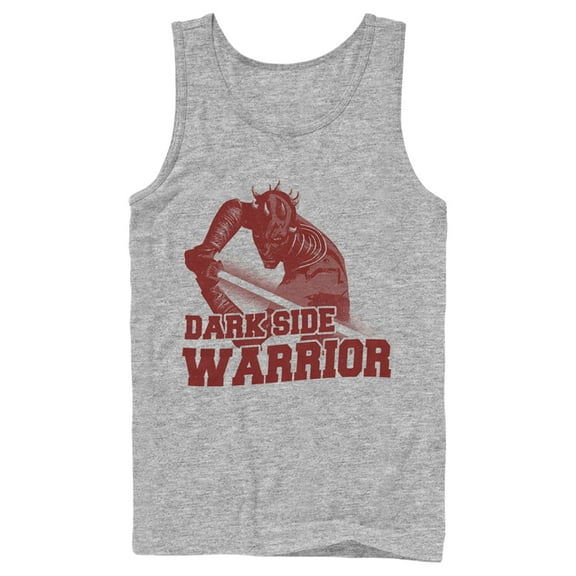 Men's Star Wars: The Clone Wars Darth Maul Dark Side Warrior  Tank Top Athletic Heather Medium
