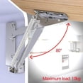 thumbnail image 2 of Bisagra de resorte JAMW para puerta de gabinete acero inoxidable 80 grados, 2 of 5