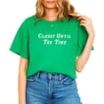 thumbnail image 3 of Classy Until Tee Time T-Shirts for Women Trendy Golf Tournament Outfit Vintage Green shirt Adult Large, 3 of 4