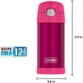 thumbnail image 5 of Thermos Funtainer Bottle - Double Wall - 12 oz, Pink, 5 of 7