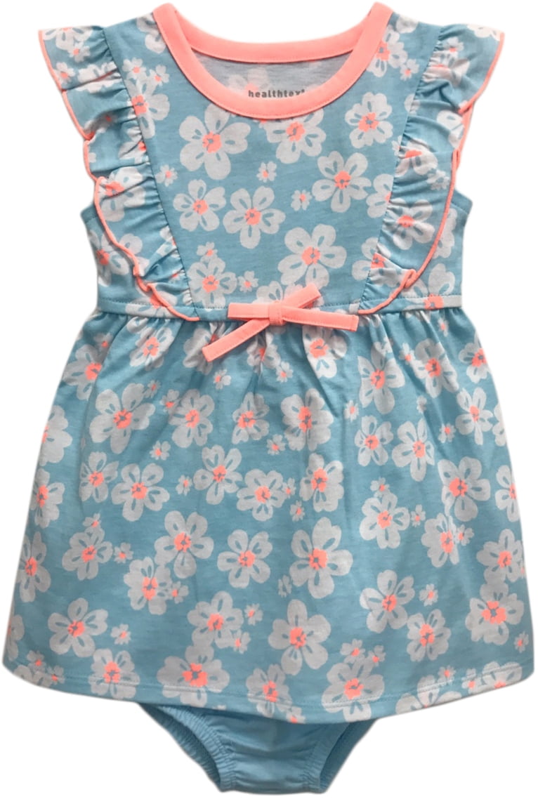 Healthtex Toddler Girl Flutter Sleeve Knit Dress