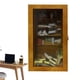 thumbnail image 5 of Miniature Bookshelf Pocket Anxiety Bookshelf Wooden Tiny Book Library Stress Reliever Bookshelf Tabletop No Books, 5 of 5