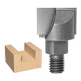 thumbnail image 1 of 1 Piece Woodworking Bottom Cleaning Bit Carbide Tip Cutter 10x24mm, 1 of 8