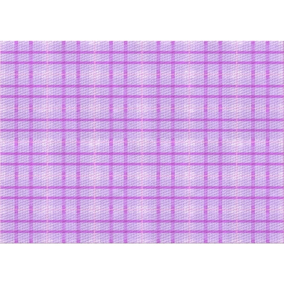 Ahgly Company Indoor Rectangle Patterned Heliotrope Purple Area Rugs, 5' x 8'