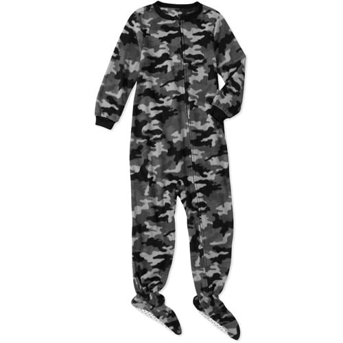 Faded Glory Boys Footed Onesie Blanket S