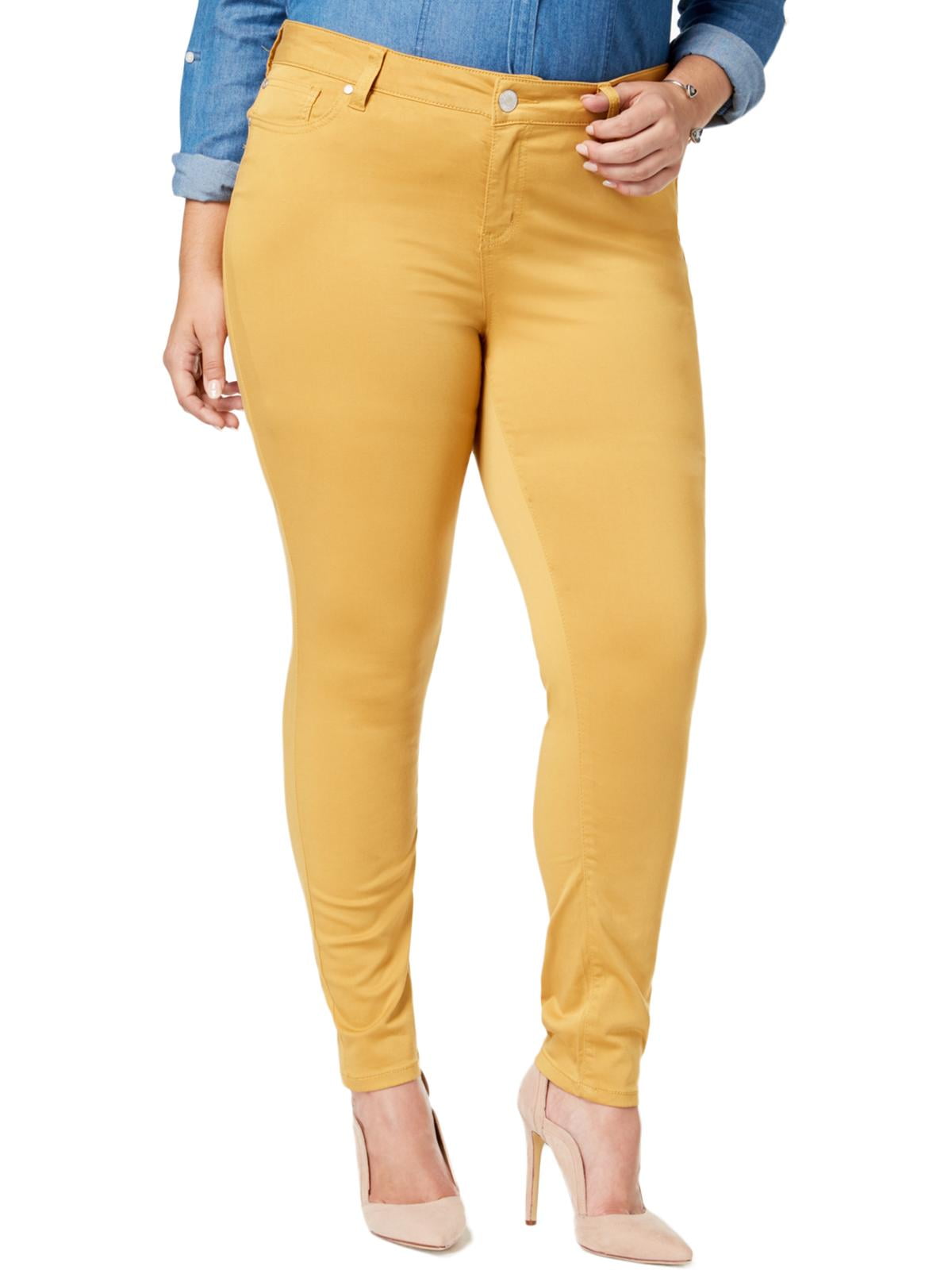 womens plus colored jeans
