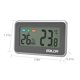 thumbnail image 4 of Mini Higrómetro De Termómetro Práctico Lcd Digital Para Interiores De Alta Precisión Con Indicación De Comodidad Medidor De Humedad Y Temperatura, 4 of 5
