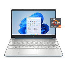 HP 15-ef2729wm Laptop, 15.6" FHD (1920 x 1080), AMD Ryzen 5 5500U, 8GB RAM, 256GB Gen SSD, AMD Radeon Graphics, Windows 11