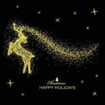 thumbnail image 3 of Christmas Glueless Static Stickers Snowflake Elk mural deer Deer Xmas Tree Decals Window Tatto Murals, 3 of 5