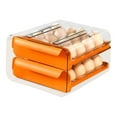thumbnail image 1 of Egg Trayfor Refrigerator,Egg Drawer Double Layer Egg Drawer Egg Storage Container Professional Grade, 1 of 2