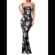 thumbnail image 2 of Vestido Maxi Bohemio de Verano para Mujer, con Estampado Floral, Tirantes Finos, Sin Mangas y Ajustado de los Valles L, 2 of 10