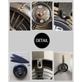 thumbnail image 4 of Reloj de pared artístico AOROTOE con hélice de avión antigua para decoración de pared, 4 of 7