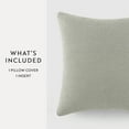 thumbnail image 4 of Noble Linens Stone Washed and Distressed Cotton Decor Throw Pillows, 4 of 8
