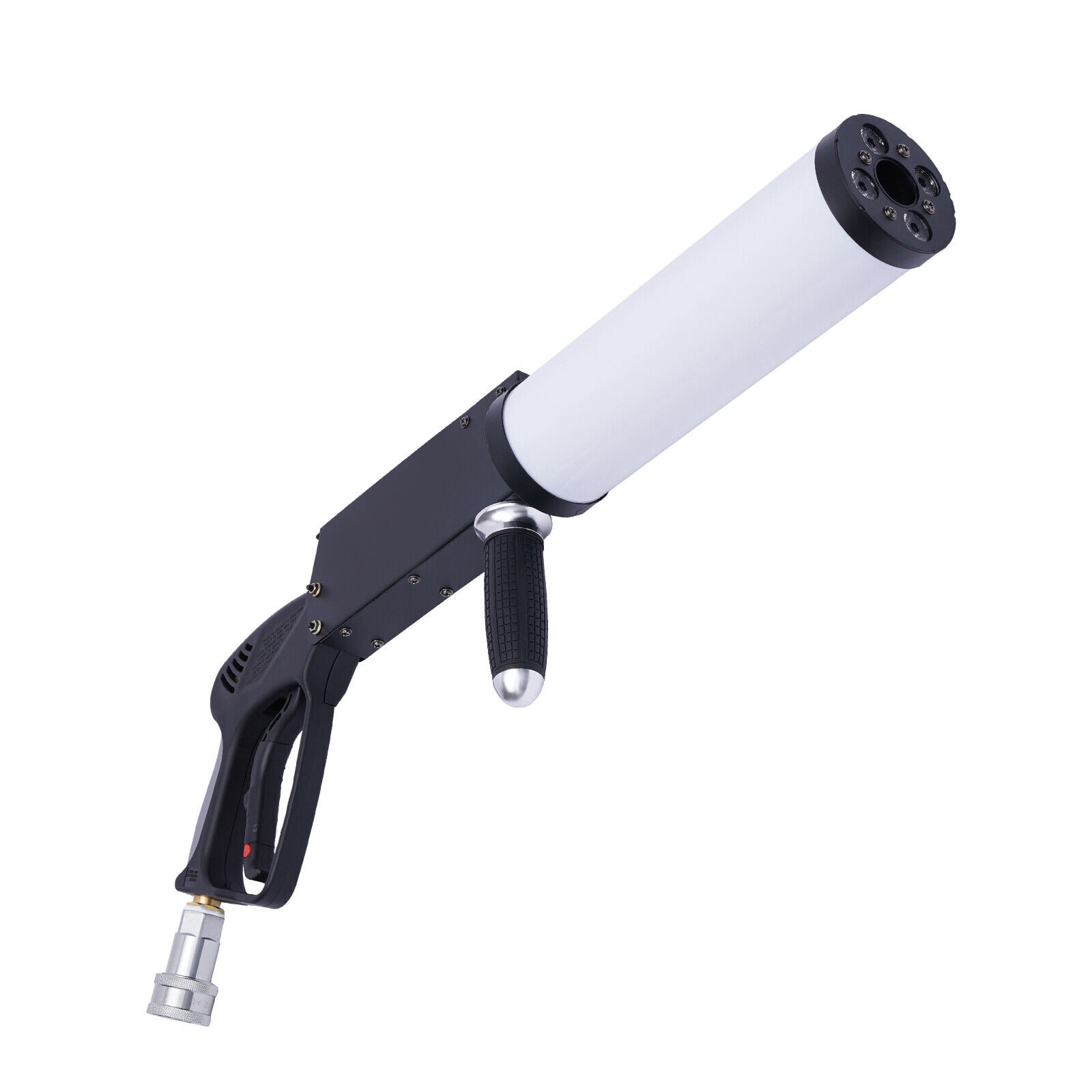 DENEST CO2 Gas Handheld Fog Gun LED CO2 Fog Cannon Special Effects Fog Machine +3m Hose