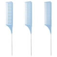 thumbnail image 2 of Peine de tejido Resaltando Dolor de colorante Pin de acero inoxidable Pin Combs STYLING DIY Herramientas Accesorios Regalos Principiante Luz azul 3 paquetes Monstrate CE011621-02, 2 of 7