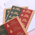 thumbnail image 4 of 200 pegatinas autoadhesivas para regalo de Navidad, etiquetas adhesivas para regalo de Navidad surtidas, selladores bronceadores, rojo, negro, verde, feliz Navidad, embalaje, etiqueta, etiqueta, 4 of 5