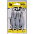 thumbnail image 2 of Storm WildEye Swim Shad 4" Fishing Lure 7/16oz Natural Shad 3pcs, 2 of 2