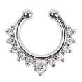 thumbnail image 1 of Nose Ring Fashion Rhinestone Decorative Creative Nose Hoop Nose Piercing Jewelry, 1 of 7