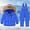 33 Blue, variant on guisaled Toddler Snowsuit Baby Boys Girls Winter Coat Clothes Snow Pants and Puffer Jackets Waterproof 2 Piece Kids Ski Suits