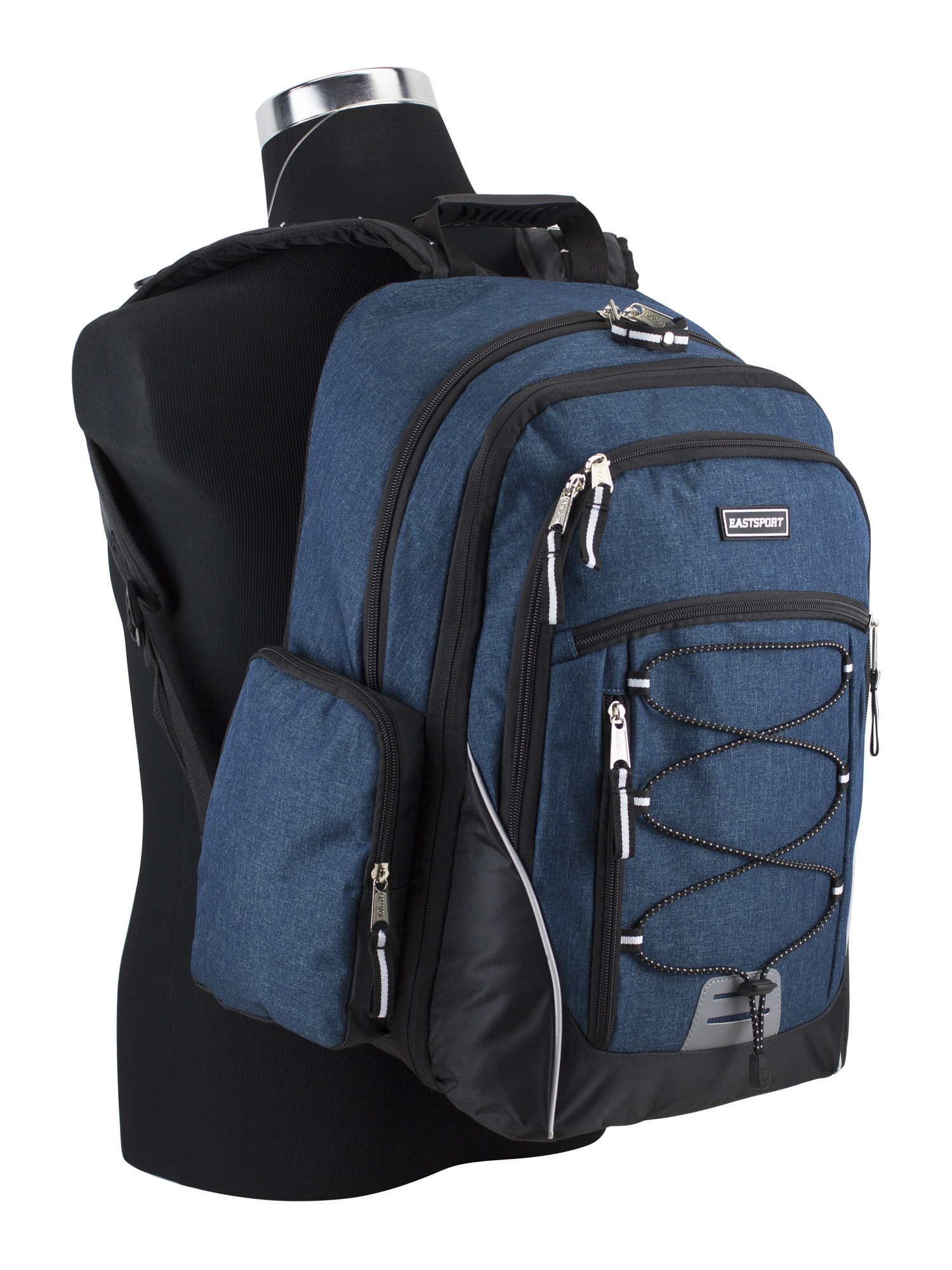 Eastsport Optimus Backpack, Navy - image 3 of 8