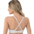 thumbnail image 3 of Women's Vanity Fair 2131101 Ego Boost Jacquard Push Up Bra (White 34A), 3 of 4