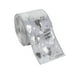 thumbnail image 2 of Silvery Glitter Cloth Christmas Ribbon Silvery Powder Decorative Bow Material Christmas Side Weaving Ribbon Decoration 2m, 2 of 6