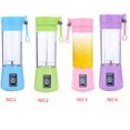 thumbnail image 2 of Naiovety Mini licuadora eléctrica portátil USB, exprimidor de frutas de cuchillas, fabricante de batidos Electrónica Verde, 2 of 6