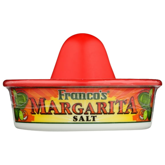 Pack of 12, Franco's Margarita Salt, 6.25 oz