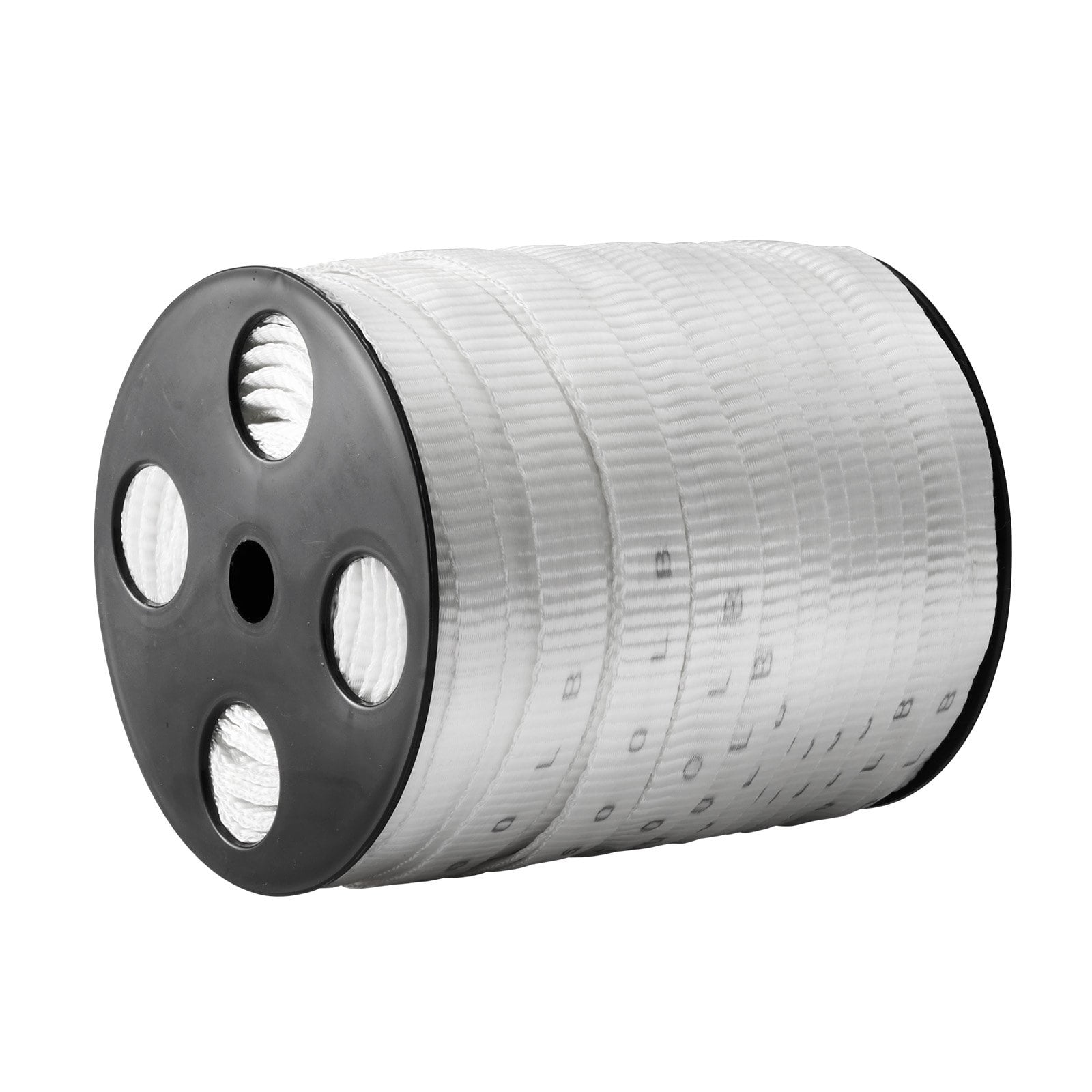 (Weiyi-EC)-- Polyester Pull Tape, 3/4" X 265' Mule Tape Flat Rope, 2500 Lbf Tensile Capacity, Printed Webbing Cable Pulling Tape For Packaging, Gardening, Commercial Electrical, Conduit Work, White ]