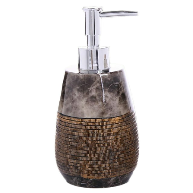 Coofit Lotion Dispenser Creative Resin Soap Dispenser Hand Soap Dispenser for Bathroom
