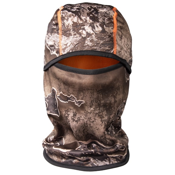 Realtree Excape Reversible Hunting Facemask Balaclava, Blaze Orange, Adult