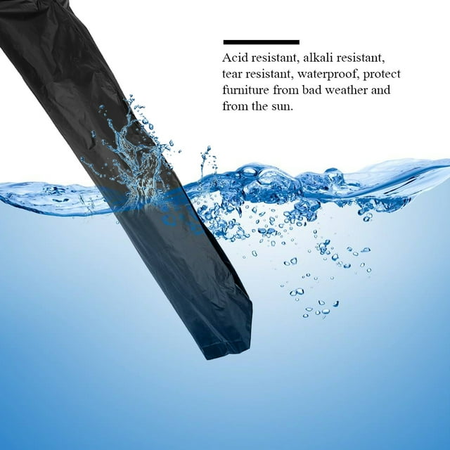 Umbrella Cover, Waterproof Rustproof Oxford Cloth Cover Suitable For Popular Rattan Furniture, Molded Stand Tables