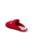 thumbnail image 5 of Dearfoams Cozy Comfort Women's Mama Claus Scuff Slippers, 5 of 6