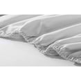 thumbnail image 2 of The Great American Store Twin XL Fitted Sheet Only 1PC - 15 Inch Deep Sheets - Brushed Microfiber Super Silky Soft Fitted Bed Sheet - Breathable and Wrinkle Free Bottom Sheet (Solid White), 2 of 5